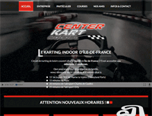 Tablet Screenshot of centerkart.fr